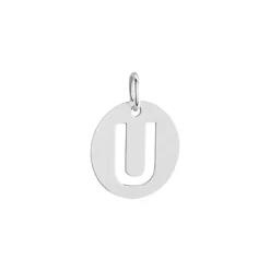 Histoire d'Or Pendentif Elio U Argent Blanc