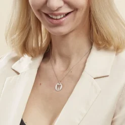 Histoire d'Or Pendentif Elio W Argent Blanc