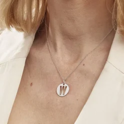 Histoire d'Or Pendentif Elio W Argent Blanc