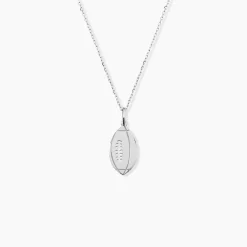 Histoire d'Or Pendentif Elrick Argent Blanc