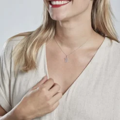 Pendentif Estrellita Ange Or Blanc-Histoire d'Or Sale