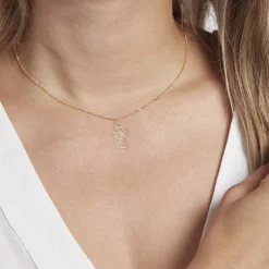 Pendentif Estrellita Ange Aureole Or Jaune-Histoire d'Or Hot