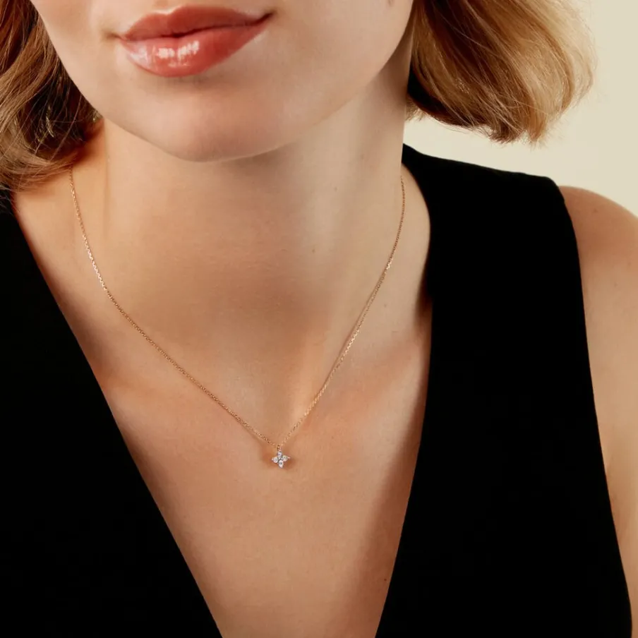 Histoire d'Or Pendentif Eternal Spring Or Jaune Diamant