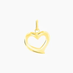 Histoire d'Or Pendentif Eudocie Coeur Bombe Or Jaune