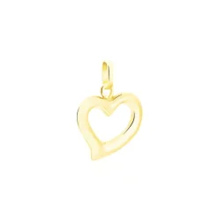 Histoire d'Or Pendentif Eudocie Coeur Bombe Or Jaune