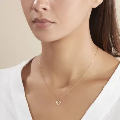 Pendentif Eudocie Coeur Lettre Or Jaune-Histoire d'Or Best