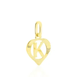 Pendentif Eudocie Coeur Lettre Or Jaune-Histoire d'Or Clearance