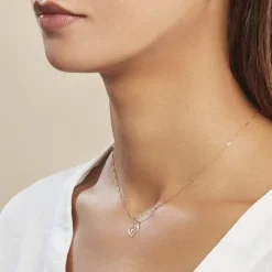 Pendentif Eudocie Coeur Lettre Or Jaune-Histoire d'Or Clearance