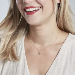 Pendentif Eudocie Coeur Lettre Or Jaune-Histoire d'Or Outlet