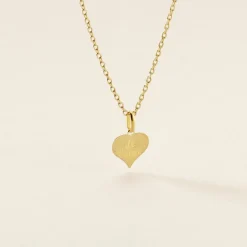 Histoire d'Or Pendentif Eudocie Coeur Message Or Jaune