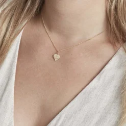 Histoire d'Or Pendentif Eudocie Coeur Message Or Jaune