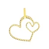 Pendentif Eudocie Coeurs Diamantes Or Jaune-Histoire d'Or Clearance