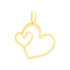 Pendentif Eudocie Coeurs Diamantes Or Jaune-Histoire d'Or Clearance