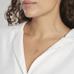 Pendentif Eudocie Double Coeurs Or Bicolore-Histoire d'Or Discount