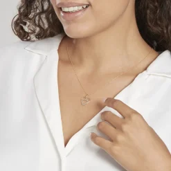 Pendentif Eudocie Double Coeurs Or Bicolore-Histoire d'Or Discount