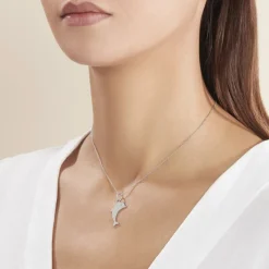 Pendentif Eudore Argent Blanc-Histoire d'Or