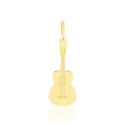 Pendentif Fatema Musique Guitare Or Jaune-Histoire d'Or Outlet