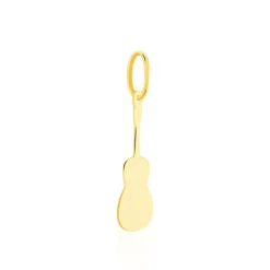 Pendentif Fatema Musique Guitare Or Jaune-Histoire d'Or Outlet