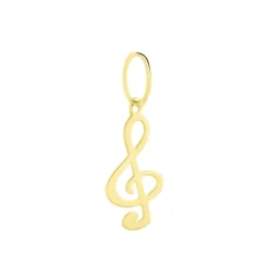 Pendentif Fausta Musique Or Jaune-Histoire d'Or