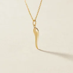 Pendentif Felicette Corne Abondance Or Jaune-Histoire d'Or New