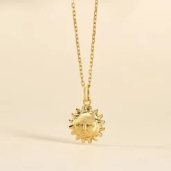 Pendentif Finlay Soleil Or Jaune-Histoire d'Or Sale