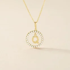 Pendentif Gabe Or Jaune Oxyde De Zirconium-Histoire d'Or Best