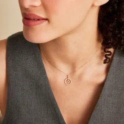 Pendentif Gabe Or Jaune Oxyde De Zirconium-Histoire d'Or Best