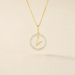 Pendentif Gabe Or Jaune Oxyde De Zirconium-Histoire d'Or Outlet