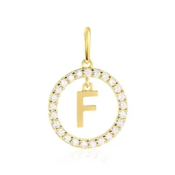 Pendentif Gabe Or Jaune Oxyde De Zirconium-Histoire d'Or Online