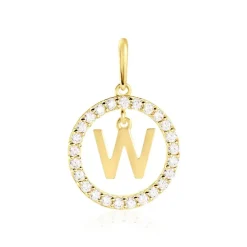 Histoire d'Or Pendentif Gabe Or Jaune Oxyde De Zirconium