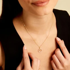 Histoire d'Or Pendentif Gabe Or Jaune Oxyde De Zirconium