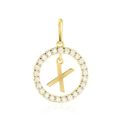 Pendentif Gabe Or Jaune Oxyde De Zirconium-Histoire d'Or Online