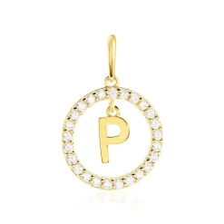 Pendentif Gabe Or Jaune Oxyde De Zirconium-Histoire d'Or Discount