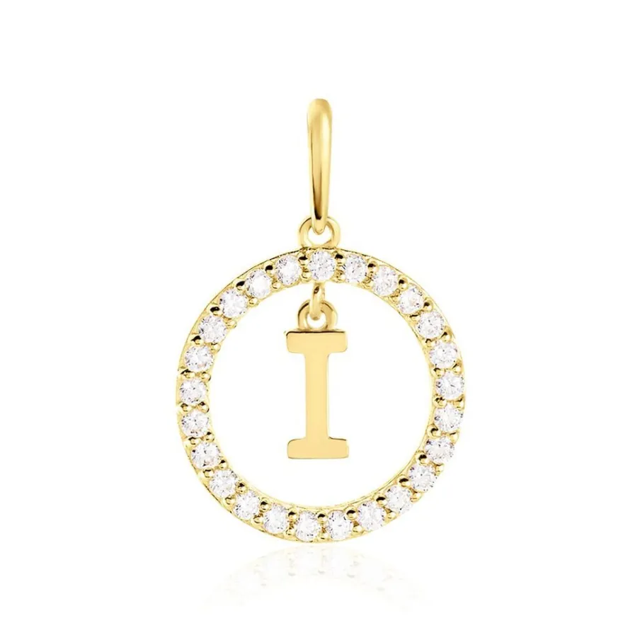 Histoire d'Or Pendentif Gabe Or Jaune Oxyde De Zirconium