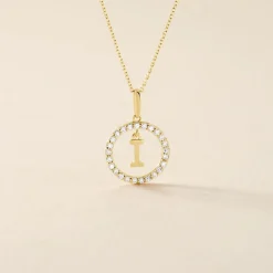 Histoire d'Or Pendentif Gabe Or Jaune Oxyde De Zirconium