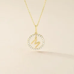 Histoire d'Or Pendentif Gabe Or Jaune Oxyde De Zirconium