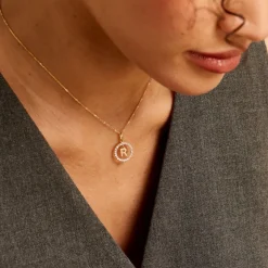 Histoire d'Or Pendentif Gabe Or Jaune Oxyde De Zirconium