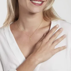 Histoire d'Or Pendentif Gabinia Danceuse Or Jaune