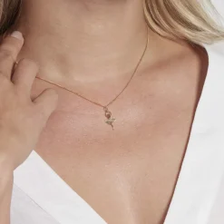 Histoire d'Or Pendentif Gabinia Danceuse Or Jaune