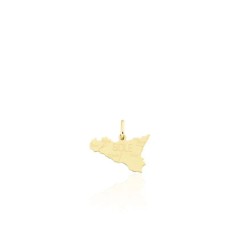 Pendentif Gaietana Sicile Or Jaune-Histoire d'Or Clearance