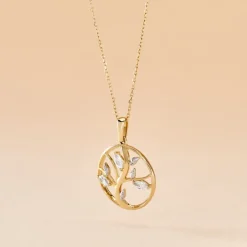 Pendentif Godolieba De Zirconium-Histoire d'Or