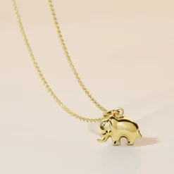 Pendentif Haiza Elephant Or Jaune-Histoire d'Or Outlet