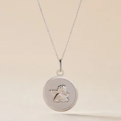 Histoire d'Or Pendentif Hannae Or Blanc