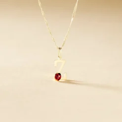 Histoire d'Or Pendentif Helidie Coccinelle Lettre Or Jaune