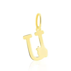 Histoire d'Or Pendentif Helidie Coccinelle Lettre Or Jaune