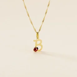 Pendentif Helidie Coccinelle Lettre Or Jaune-Histoire d'Or Sale