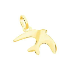 Pendentif Illide Hirondelle Or Jaune-Histoire d'Or New