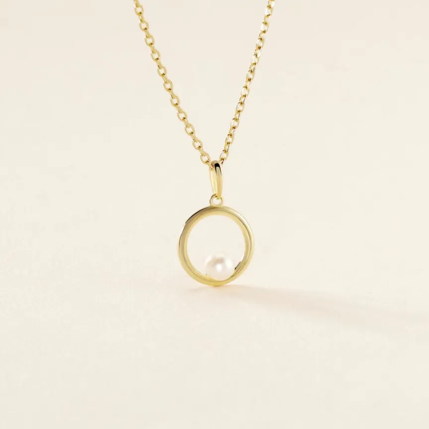 Pendentif Imelie Or Jaune Perle De Culture-Histoire d'Or Best