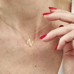 Pendentif Ionia Lettre-Histoire d'Or Best