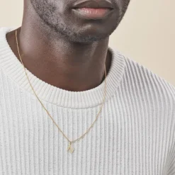 Pendentif Ionia Lettre-Histoire d'Or Best